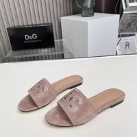 Cheap Dolce &amp; Gabbana D&amp;G Slippers For Women #1362917 Replica Wholesale [$88.00 USD] [ITEM#1362917] on Replica Dolce &amp; Gabbana D&amp;G Slippers