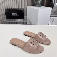 Cheap Dolce &amp; Gabbana D&amp;G Slippers For Women #1362917 Replica Wholesale [$88.00 USD] [ITEM#1362917] on Replica Dolce &amp; Gabbana D&amp;G Slippers