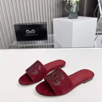 Cheap Dolce &amp; Gabbana D&amp;G Slippers For Women #1362918 Replica Wholesale [$88.00 USD] [ITEM#1362918] on Replica Dolce &amp; Gabbana D&amp;G Slippers