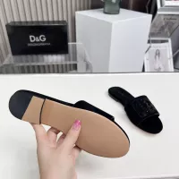 Cheap Dolce &amp; Gabbana D&amp;G Slippers For Women #1362919 Replica Wholesale [$88.00 USD] [ITEM#1362919] on Replica Dolce &amp; Gabbana D&amp;G Slippers