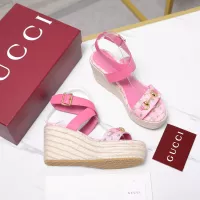 Cheap Gucci Sandal For Women #1362931 Replica Wholesale [$118.00 USD] [ITEM#1362931] on Replica Gucci Sandal