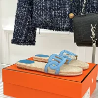 Cheap Hermes Slippers For Women #1362950 Replica Wholesale [$118.00 USD] [ITEM#1362950] on Replica Hermes Slippers