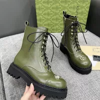 Cheap Gucci Boots For Women #1362989 Replica Wholesale [$105.00 USD] [ITEM#1362989] on Replica Gucci Boots