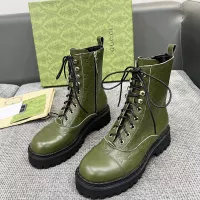 Cheap Gucci Boots For Women #1362991 Replica Wholesale [$105.00 USD] [ITEM#1362991] on Replica Gucci Boots