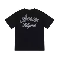 Cheap Amiri T-Shirts Short Sleeved For Unisex #1362995 Replica Wholesale [$34.00 USD] [ITEM#1362995] on Replica Amiri T-Shirts