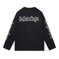 Cheap Balenciaga T-Shirts Long Sleeved For Unisex #1363056 Replica Wholesale [$45.00 USD] [ITEM#1363056] on Replica Balenciaga T-Shirts