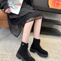 Cheap Prada Boots For Women #1363086 Replica Wholesale [$112.00 USD] [ITEM#1363086] on Replica Prada Boots