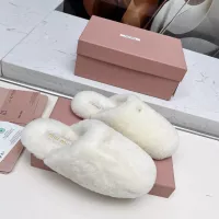 Cheap MIU MIU Slippers For Women #1363156 Replica Wholesale [$92.00 USD] [ITEM#1363156] on Replica MIU MIU Slippers