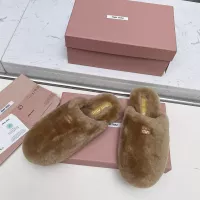 Cheap MIU MIU Slippers For Women #1363157 Replica Wholesale [$92.00 USD] [ITEM#1363157] on Replica MIU MIU Slippers