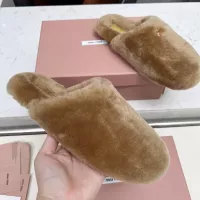 Cheap MIU MIU Slippers For Women #1363157 Replica Wholesale [$92.00 USD] [ITEM#1363157] on Replica MIU MIU Slippers