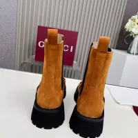 Cheap Gucci Boots For Women #1363162 Replica Wholesale [$115.00 USD] [ITEM#1363162] on Replica Gucci Boots