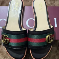 Cheap Gucci Slippers For Women #1363170 Replica Wholesale [$64.00 USD] [ITEM#1363170] on Replica Gucci Slippers