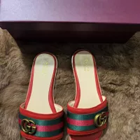 Cheap Gucci Slippers For Women #1363171 Replica Wholesale [$64.00 USD] [ITEM#1363171] on Replica Gucci Slippers