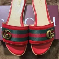 Cheap Gucci Slippers For Women #1363171 Replica Wholesale [$64.00 USD] [ITEM#1363171] on Replica Gucci Slippers