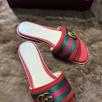 Cheap Gucci Slippers For Women #1363171 Replica Wholesale [$64.00 USD] [ITEM#1363171] on Replica Gucci Slippers