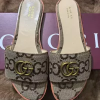 Cheap Gucci Slippers For Women #1363173 Replica Wholesale [$64.00 USD] [ITEM#1363173] on Replica Gucci Slippers