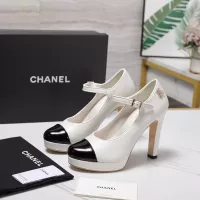 Cheap Chanel High-Heeled Shoes For Women #1363254 Replica Wholesale [$125.00 USD] [ITEM#1363254] on Replica Chanel High-Heeled Shoes