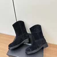Cheap Chanel Boots For Women #1363267 Replica Wholesale [$132.00 USD] [ITEM#1363267] on Replica Chanel Boots