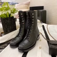 Cheap Chanel Boots For Women #1363276 Replica Wholesale [$122.00 USD] [ITEM#1363276] on Replica Chanel Boots