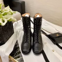Cheap Chanel Boots For Women #1363276 Replica Wholesale [$122.00 USD] [ITEM#1363276] on Replica Chanel Boots