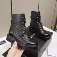 Cheap Chanel Boots For Women #1363277 Replica Wholesale [$115.00 USD] [ITEM#1363277] on Replica Chanel Boots