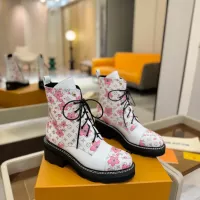 Cheap Louis Vuitton Boots For Women #1363305 Replica Wholesale [$155.00 USD] [ITEM#1363305] on Replica Louis Vuitton Boots