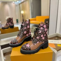 Cheap Louis Vuitton Boots For Women #1363307 Replica Wholesale [$155.00 USD] [ITEM#1363307] on Replica Louis Vuitton Boots