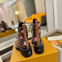 Cheap Louis Vuitton Boots For Women #1363307 Replica Wholesale [$155.00 USD] [ITEM#1363307] on Replica Louis Vuitton Boots