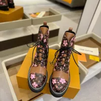 Cheap Louis Vuitton Boots For Women #1363307 Replica Wholesale [$155.00 USD] [ITEM#1363307] on Replica Louis Vuitton Boots