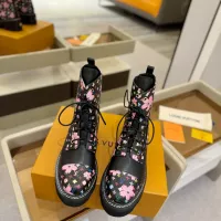 Cheap Louis Vuitton Boots For Women #1363309 Replica Wholesale [$155.00 USD] [ITEM#1363309] on Replica Louis Vuitton Boots