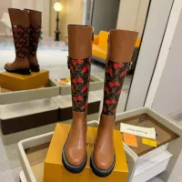 Cheap Louis Vuitton Boots For Women #1363312 Replica Wholesale [$192.00 USD] [ITEM#1363312] on Replica Louis Vuitton Boots