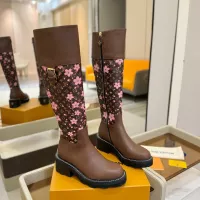 Cheap Louis Vuitton Boots For Women #1363313 Replica Wholesale [$192.00 USD] [ITEM#1363313] on Replica Louis Vuitton Boots