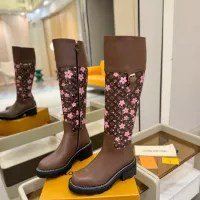 Cheap Louis Vuitton Boots For Women #1363313 Replica Wholesale [$192.00 USD] [ITEM#1363313] on Replica Louis Vuitton Boots