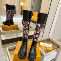 Cheap Louis Vuitton Boots For Women #1363314 Replica Wholesale [$192.00 USD] [ITEM#1363314] on Replica Louis Vuitton Boots