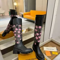 Cheap Louis Vuitton Boots For Women #1363314 Replica Wholesale [$192.00 USD] [ITEM#1363314] on Replica Louis Vuitton Boots