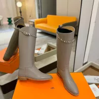 Cheap Hermes Boots For Women #1363315 Replica Wholesale [$235.00 USD] [ITEM#1363315] on Replica Hermes Boots