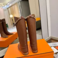 Cheap Hermes Boots For Women #1363316 Replica Wholesale [$235.00 USD] [ITEM#1363316] on Replica Hermes Boots