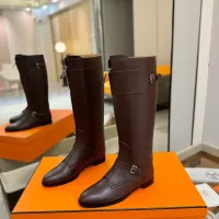 Cheap Hermes Boots For Women #1363328 Replica Wholesale [$238.02 USD] [ITEM#1363328] on Replica Hermes Boots