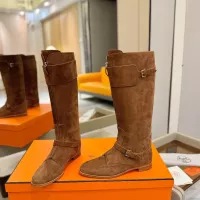 Cheap Hermes Boots For Women #1363330 Replica Wholesale [$238.02 USD] [ITEM#1363330] on Replica Hermes Boots