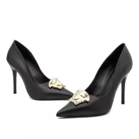 Cheap Versace High-Heeled Shoes For Women #1363340 Replica Wholesale [$80.00 USD] [ITEM#1363340] on Replica Versace High-Heeled Shoes