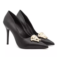 Cheap Versace High-Heeled Shoes For Women #1363340 Replica Wholesale [$80.00 USD] [ITEM#1363340] on Replica Versace High-Heeled Shoes