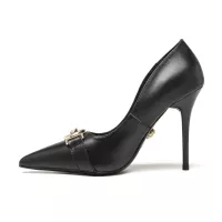 Cheap Versace High-Heeled Shoes For Women #1363342 Replica Wholesale [$80.00 USD] [ITEM#1363342] on Replica Versace High-Heeled Shoes