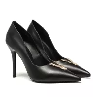 Cheap Versace High-Heeled Shoes For Women #1363343 Replica Wholesale [$80.00 USD] [ITEM#1363343] on Replica Versace High-Heeled Shoes