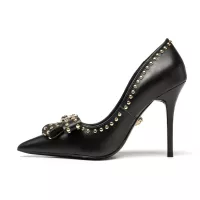 Cheap Versace High-Heeled Shoes For Women #1363344 Replica Wholesale [$80.00 USD] [ITEM#1363344] on Replica Versace High-Heeled Shoes