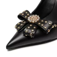 Cheap Versace High-Heeled Shoes For Women #1363344 Replica Wholesale [$80.00 USD] [ITEM#1363344] on Replica Versace High-Heeled Shoes