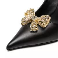Cheap Versace High-Heeled Shoes For Women #1363345 Replica Wholesale [$80.00 USD] [ITEM#1363345] on Replica Versace High-Heeled Shoes