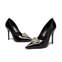 Cheap Versace High-Heeled Shoes For Women #1363347 Replica Wholesale [$80.00 USD] [ITEM#1363347] on Replica Versace High-Heeled Shoes