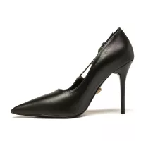 Cheap Versace High-Heeled Shoes For Women #1363350 Replica Wholesale [$80.00 USD] [ITEM#1363350] on Replica Versace High-Heeled Shoes
