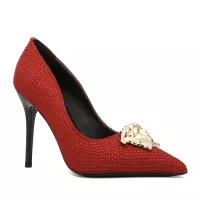 Cheap Versace High-Heeled Shoes For Women #1363352 Replica Wholesale [$82.00 USD] [ITEM#1363352] on Replica Versace High-Heeled Shoes