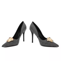 Cheap Versace High-Heeled Shoes For Women #1363354 Replica Wholesale [$82.00 USD] [ITEM#1363354] on Replica Versace High-Heeled Shoes